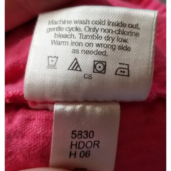 Hanna Andersson wide wale corduroy pink skirt 110 - Picture 3 of 6